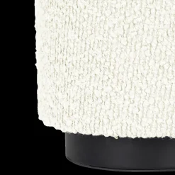 Ygo Tafellamp BOUCLIZ Laag Zwart/Kap Beige| Tafellampen