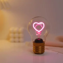 Ygo Tafellamp BULB Hart| Decoratieve Accessoires|Kinderverlichting