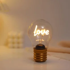 Ygo Tafellamp BULB Love| Decoratieve Accessoires|Kinderverlichting