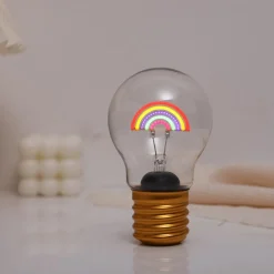 Ygo Tafellamp BULB Rainbow| Decoratieve Accessoires|Kinderverlichting