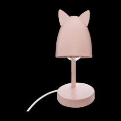 Ygo Tafellamp CAT Metaal Roze| Decoratieve Accessoires|Kinderverlichting