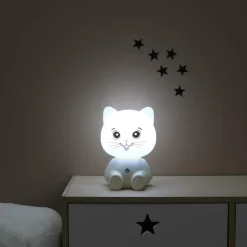 Ygo Tafellamp CHATTI Mini Wit| Decoratieve Accessoires|Kinderverlichting