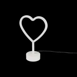Ygo Tafellamp HEART Roze| Kinderverlichting|Decoratieve Accessoires