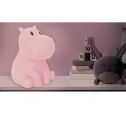 Ygo Tafellamp HIPPOPOTAME Led| Decoratieve Accessoires|Kinderverlichting