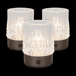 Ygo Tafellamp LILI Ø8 S/3 Zwart Chroom| Tafellampen