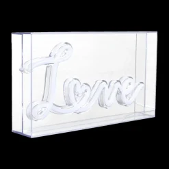 Ygo Tafellamp LOVE Led Roze| Decoratieve Accessoires|Kinderverlichting