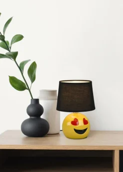 Ygo Tafellamp LOVELY Geel/Zwart| Decoratieve Accessoires|Kinderverlichting