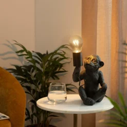 Ygo Tafellamp MOKKY Poly Zwart| Tafellampen