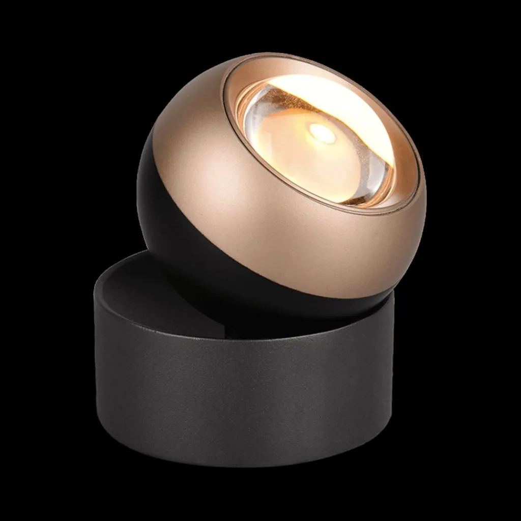 Ygo Tafellamp ORBIT Zwart/Coffee| Tafellampen