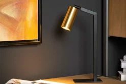 Ygo Tafellamp SYBIL Zwart/Goud| Tafellampen