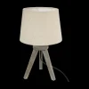 Ygo Tafellamp TREP Mini Hout Beige| Tafellampen