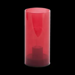 Ygo Tafellamp VAZALLA Led Glas Rood| Tafellampen
