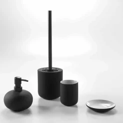 Ygo Tandenborstelhouder MABIO Zwart| Wastafelaccessoires