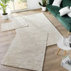 Ygo Tapijt KAJA 120 Shaggy Naturel| Tapijten