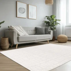 Ygo Tapijt LOTUS Cubed Ivory 230| Tapijten