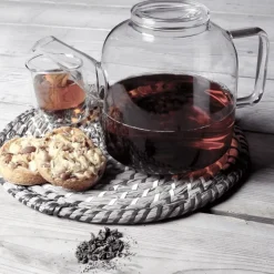 Ygo Theepot FRIZAZ 1,5l Glas| Koffie & Thee