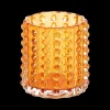 Ygo TL-Houder BUBLINA Glas Oranje| Woondecoratie