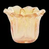 Ygo TL-Houder FLOWALY Glas Geel| Woondecoratie