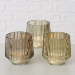 Ygo TL-Houder TIAGGO Glas Groen L Ass.| Woondecoratie