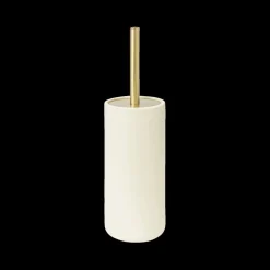 Ygo Toiletborstelhouder ONIO Beige/Goud| Toiletaccessoires