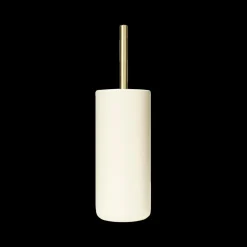 Ygo Toiletborstelhouder ONIO Beige/Goud| Toiletaccessoires