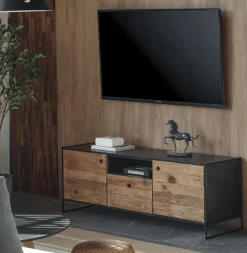 Ygo TV-meubel ARGOS Recycled Pine B145| Tv-Meubelen