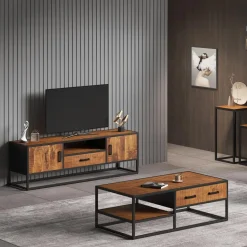Ygo TV-meubel CALHETA Magnolia B160| Tv-Meubelen
