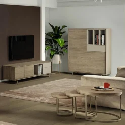 Ygo Tv-Meubel PUERTO B160 Misty Oak| Tv-Meubelen