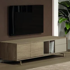 Ygo Tv-Meubel PUERTO B160 Misty Oak| Tv-Meubelen