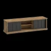 Ygo Tv-Meubel TOLUCA Old teak/Zwart B209| Tv-Meubelen