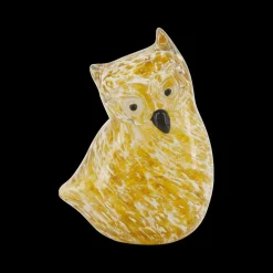 Ygo Uil ORSCH Glas Bruin| Woondecoratie
