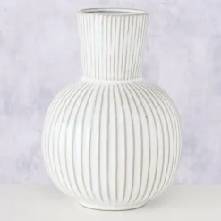 Ygo Vaas DEBORA Ker. Wit XL| Woondecoratie