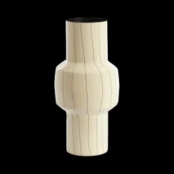 Ygo Vaas SENUMA XL Wit/Zwart| Woondecoratie
