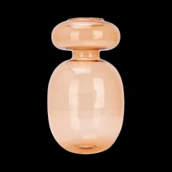 Ygo Vaasje THETA Glas Taupe| Woondecoratie