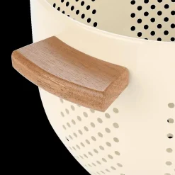 Ygo Vergiet DOROTA Metaal Beige/Acacia| Keukenaccessoires|Kookaccessoires