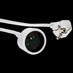 Ygo Verlengsnoer ELECTRIK 3m Wit| Toebehoren