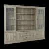 Ygo Vitrinekast COTTON Kristal Eik Licht Bruin B259| Wandrekken