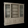Ygo Vitrinekast COTTON Kristal Eik Licht Bruin B215| Wandrekken