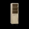 Ygo Vitrinekast THIRA Fresh oak B60| Vitrinekasten