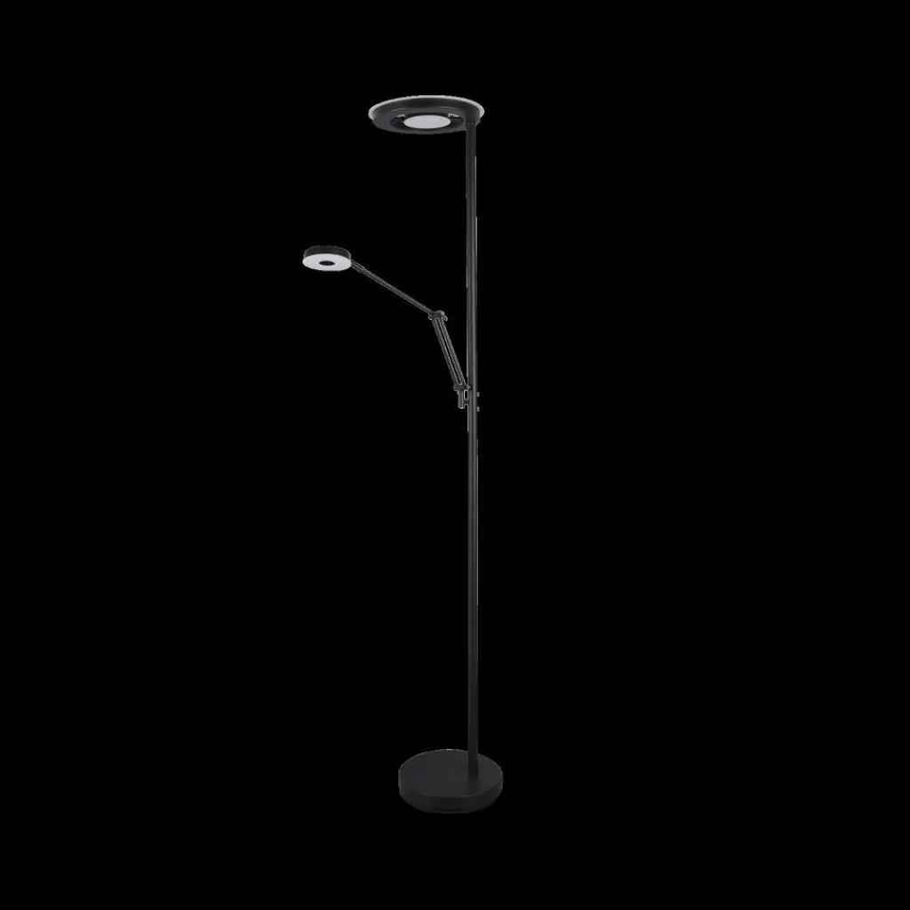 Ygo Vloerlamp BARRIE Zwart| Vloerlampen