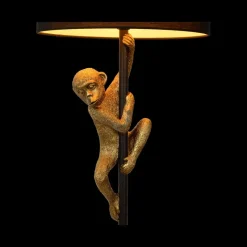 Ygo Vloerlamp CHIMP Zwart/Kap Zwart| Vloerlampen