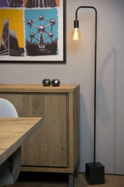 Ygo Vloerlamp LORIN Zwart| Vloerlampen