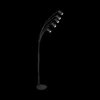 Ygo Vloerlamp MARLEY 5Del. Met. Zwart| Vloerlampen