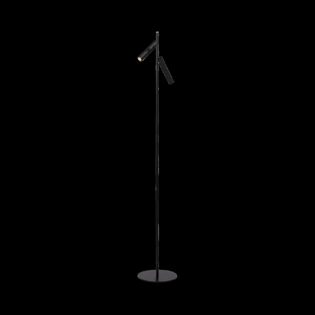 Ygo Vloerlamp PHILON Zwart| Vloerlampen