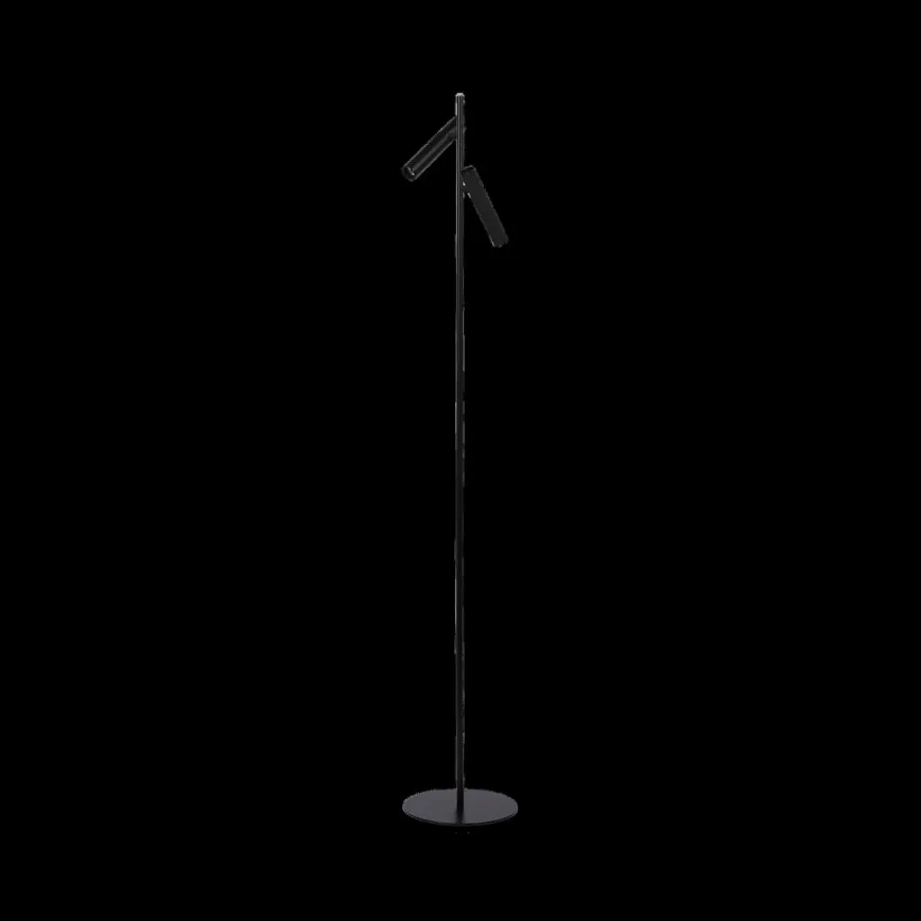 Ygo Vloerlamp PHILON Zwart| Vloerlampen