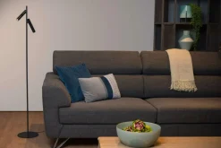Ygo Vloerlamp PHILON Zwart| Vloerlampen