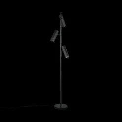 Ygo Vloerlamp SOKA 3Del. Metaal Zwart| Vloerlampen