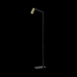 Ygo Vloerlamp SYBIL Zwart/Goud| Vloerlampen