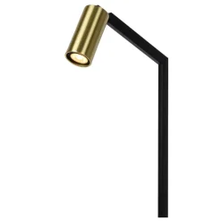 Ygo Vloerlamp SYBIL Zwart/Goud| Vloerlampen