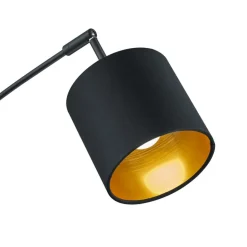 Ygo Vloerlamp TOMMY Zwart| Vloerlampen